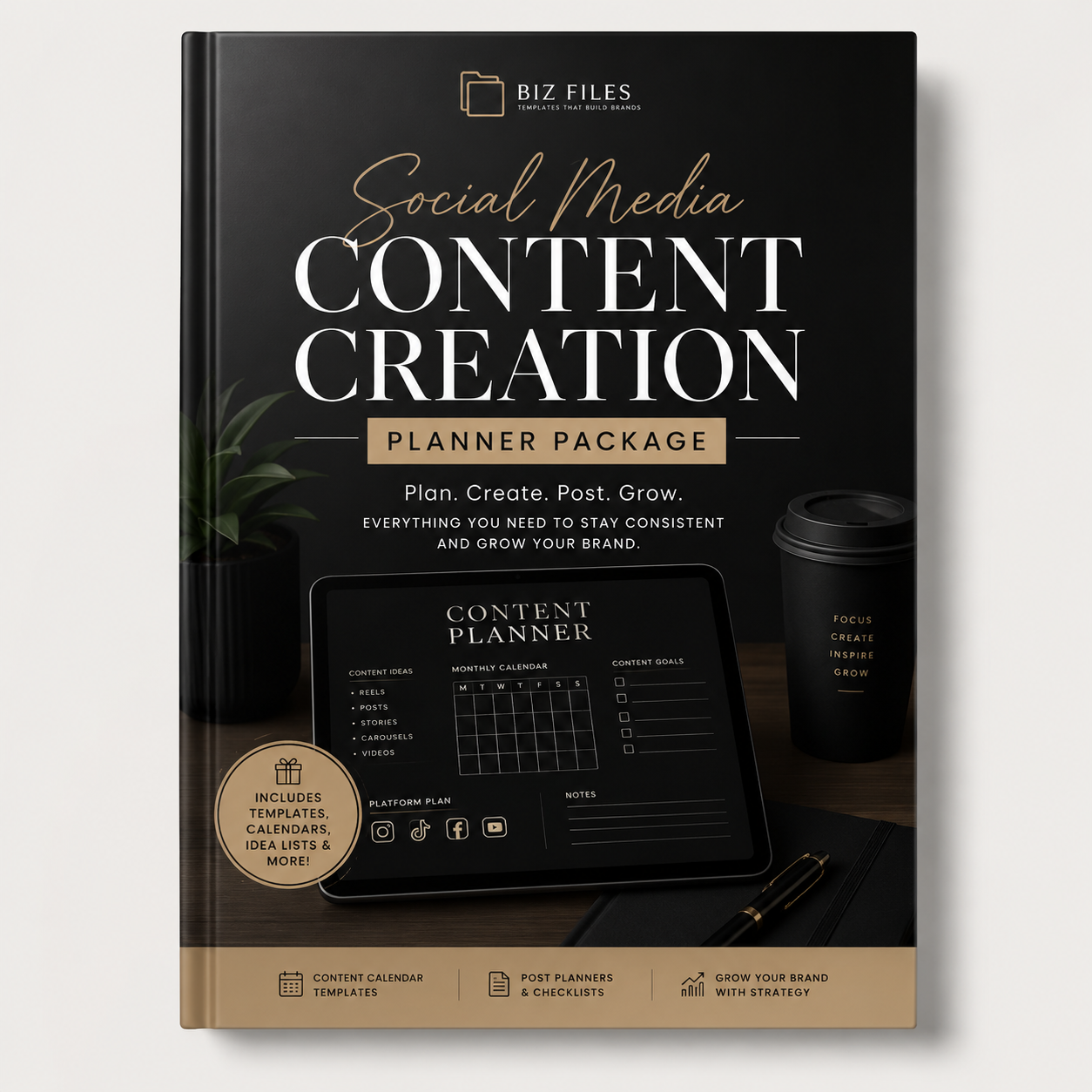 📱 BIZ FILES Social Media Content Planner